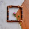 Квадратная бамбуковая рамка для декорирования одежды
