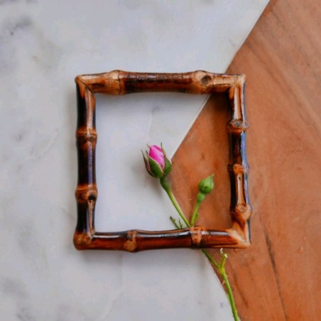 Квадратная бамбуковая рамка для декорирования одежды