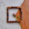 Квадратная бамбуковая рамка для декорирования одежды