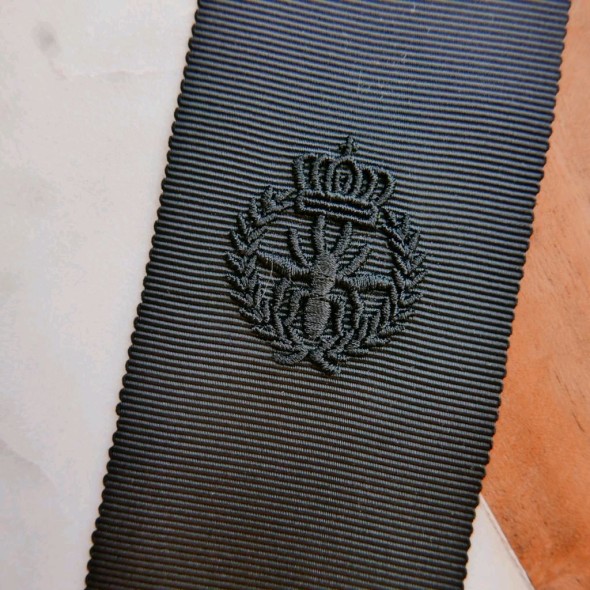 Декоративный элемент для одежды с вышивкой