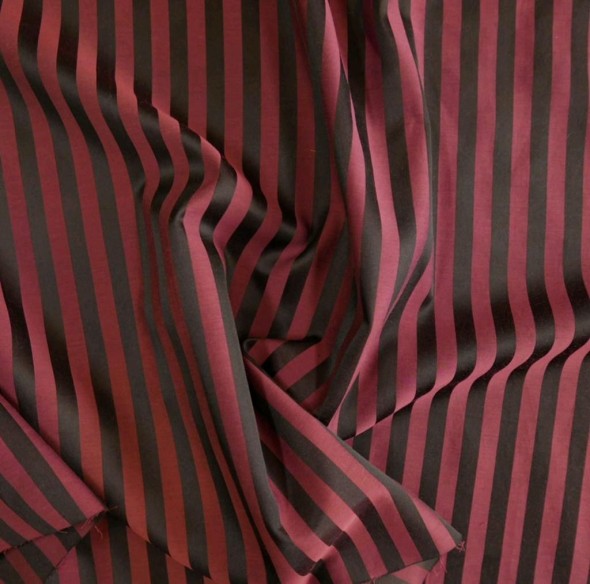 Ткань хлопковая с шелком,в полоску