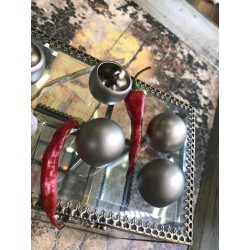 Пуговицы объёмные,округлые, матовые,серебро