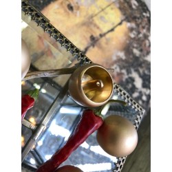 Пуговицы золотые матовые