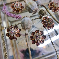 Пуговицы со стразами