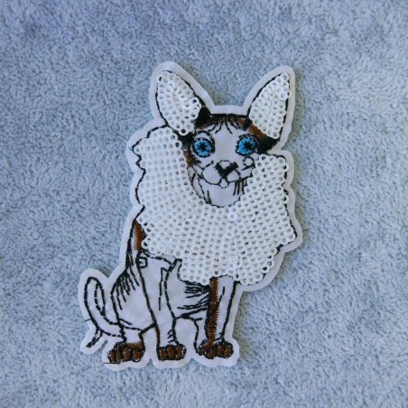 Нашивки текстильные на одежду пайетками