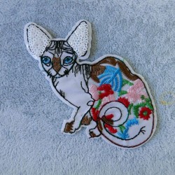 Нашивки текстильные на одежду пайетками