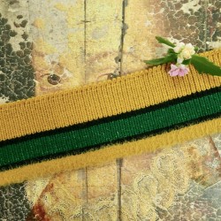 Трикотажные подвязы для плотных тканей с пушистым краем