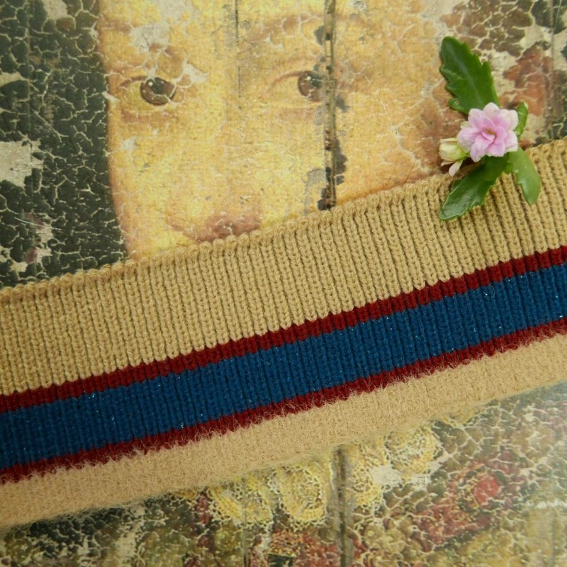 Трикотажные подвязы для плотных тканей с пушистым краем