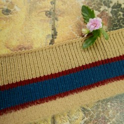 Трикотажные подвязы для плотных тканей с пушистым краем