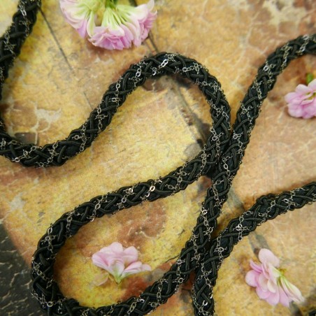 Шнуры: Шнур декоративный с цепочкой