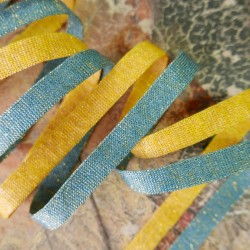 Трикотажная кругловязаная тесьма для декорирования одежды