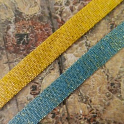 Трикотажная кругловязаная тесьма для декорирования одежды