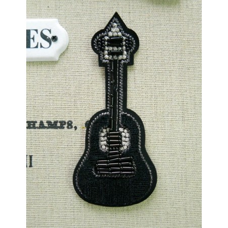 Нашивки бархатные для одежды гитары