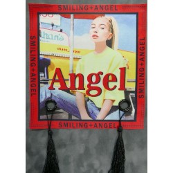 Нашивка текстильная с кисточками Angel