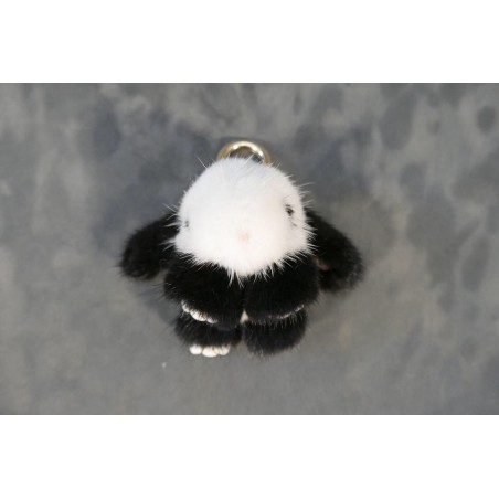 Брелок из натурального меха норки