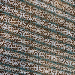 Кружевные гофрированная детали для юбки