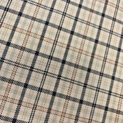 Ткань костюмная в клетку без эластана