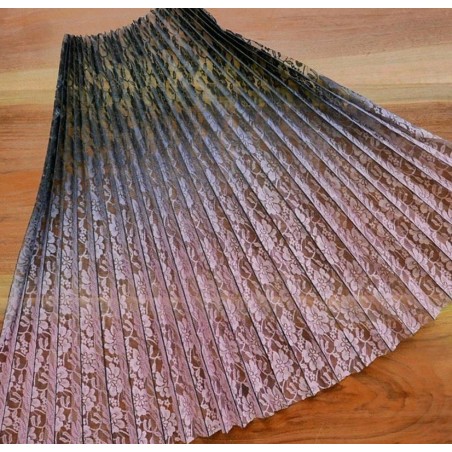 Кружевное гофрированное полотно для юбки