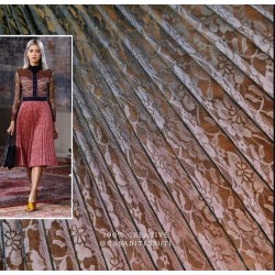 Кружевное гофрированное полотно для юбки