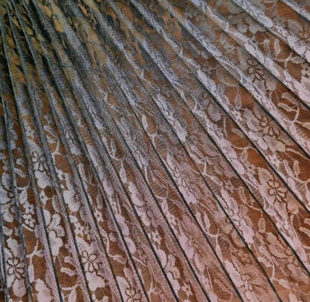 Кружевное гофрированное полотно для юбки