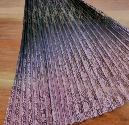 Кружевное гофрированное полотно для юбки