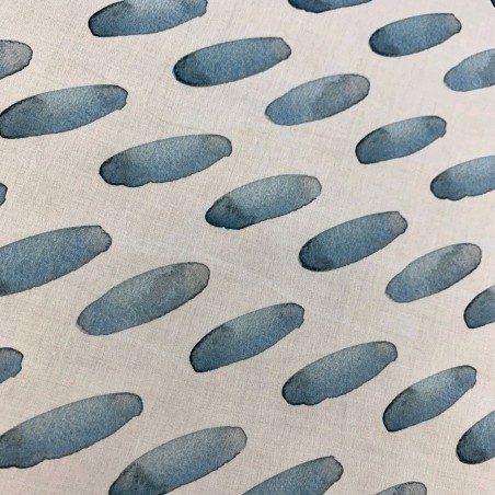 Ткань хлопок с акварельным принтом