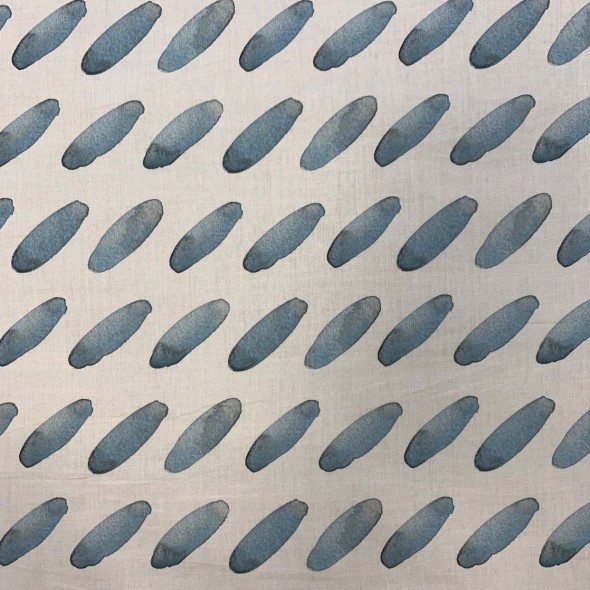 Ткань хлопок с акварельным принтом