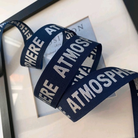 Лента репсовая с текстом