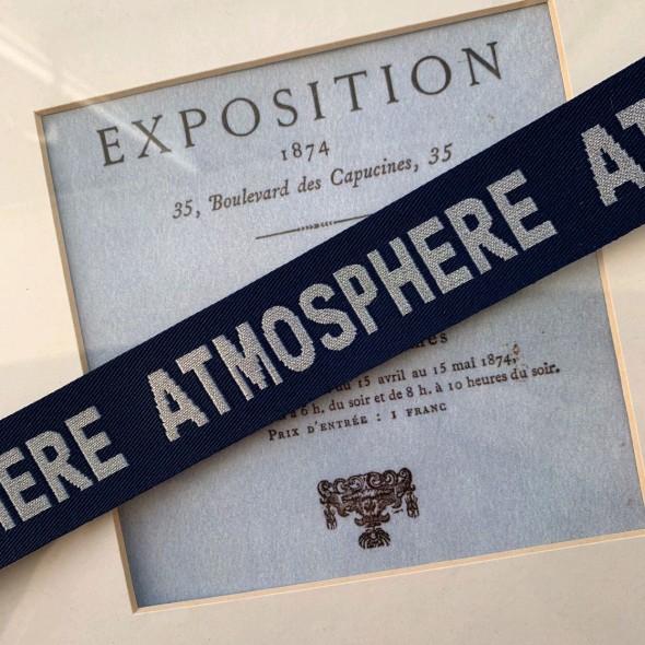 Лента репсовая с текстом