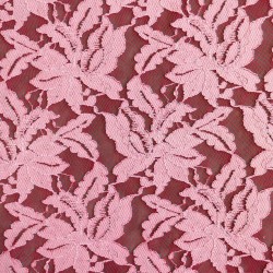 Ткань кружево в малиновых тонах