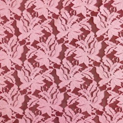 Ткань кружево в малиновых тонах