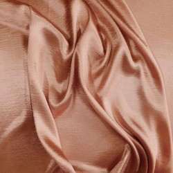 Ткань атласная розово-коралловая