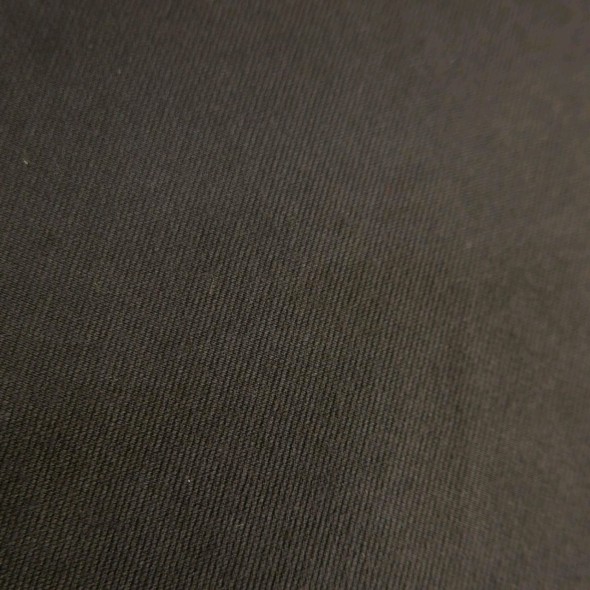 Ткань хлопок эластичный плательный чёрный