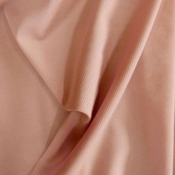 Ткань хлопок эластичный плательный нежно-розовый