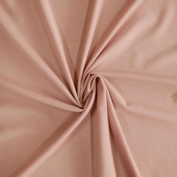 Ткань хлопок эластичный плательный нежно-розовый