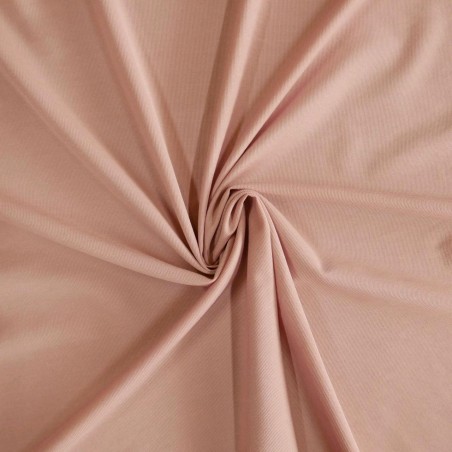 Ткань хлопок эластичный плательный нежно-розовый