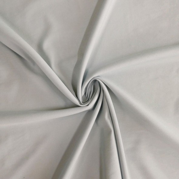 Ткань хлопок эластичный плательный светло-голубой