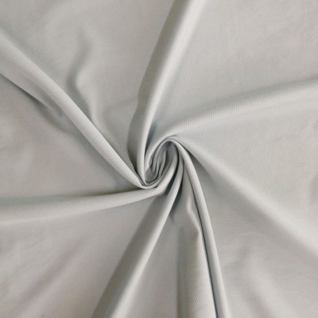 Ткань хлопок эластичный плательный светло-голубой