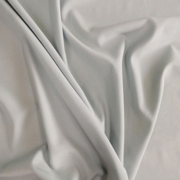 Ткань хлопок эластичный плательный светло-голубой