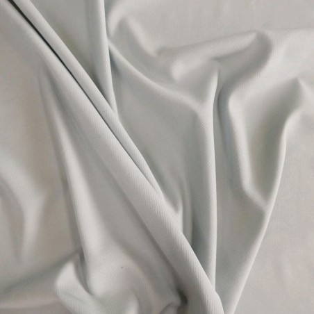 Ткань хлопок эластичный плательный светло-голубой