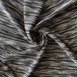 Трикотаж букле меланжевый с нитями бронзового люрекса