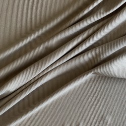 Трикотажное полотно рибана холодный бежевый