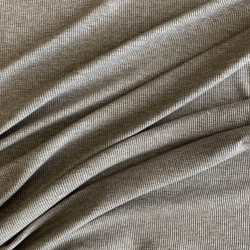 Трикотажное полотно рибана меланжевый серый