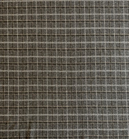 Джерси в клетку в бежевого-серых тонах