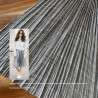 Гофрированные детали для юбки серый мелажевый трикотаж