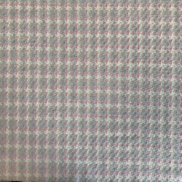 Ткань твид с шерстью в составе в пастельных тонах
