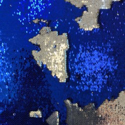 Ткань пайетки на атласе