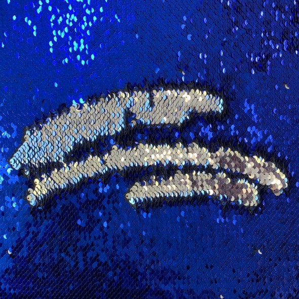 Ткань пайетки на атласе