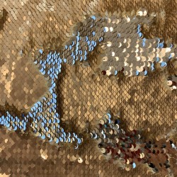 Ткань пайетки на атласе