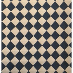 Мягкий жаккард в черно-бежевых тонах,крупные стильные ромбы